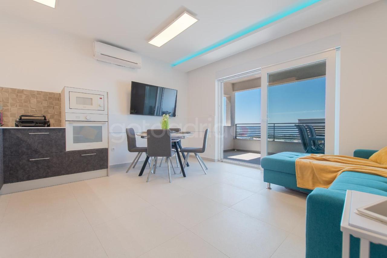 Luxury Sea View Apt Padi Via Mare Makarska Exteriör bild